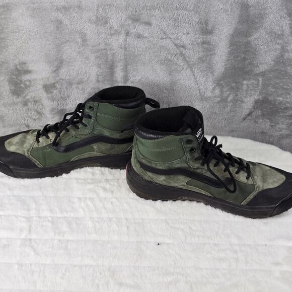 Vans Men\'s Ultrarange Exo Hi Mte Olive Green Black Eco Dry Size 10 Hiking main image 10